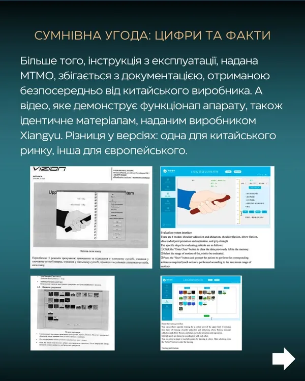 Порівняння документів «Xiangyu» та  «Vizion» від ГО «Свідома громада Ковеля».