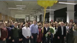 Працівники Modern-Expo Group креативно привітали гендиректора з днем народження (відео)