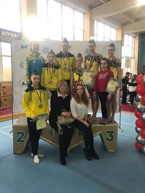 Волинські акробатки вибороли нагороди на чемпіонаті України (фото)