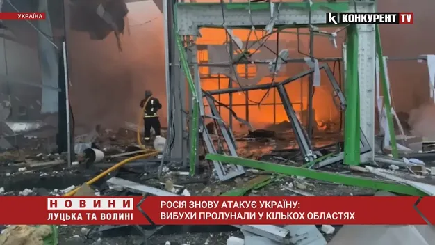 Окупанти вдарили «шахідами» по електростанції у Вінницькій області (відео)
