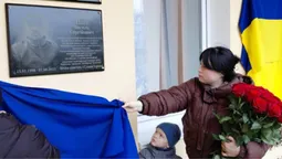 У ліцеї на Волині відкрили меморіальні дошки загиблим на війні випускникам (фото)