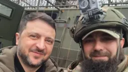 Воїн з Волині супроводжував Зеленського на передовій
