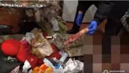 На Новий рік жінка качалкою побила до смерті колишнього чоловіка (відео 18+)