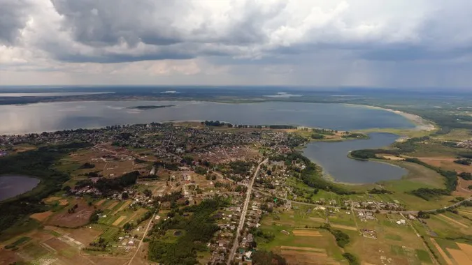 Через обміління Світязю утворилися три мініострови, – ЗМІ (фото)