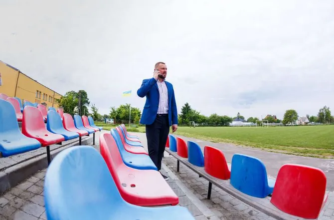 «Без футбольних полів ми не зможемо розвивати молодих футболістів», – Олександр Бляшук (фото)
