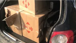 Понад 3 тисячі пачок: у Ковелі зупинили авто, забите сигаретами (фото)