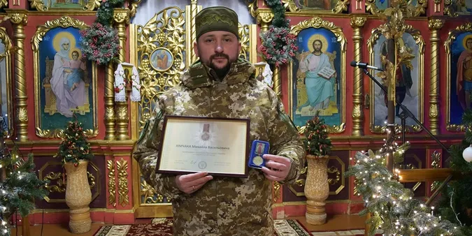 Волинський капелан-прикордонник отримав медаль від Президента України (фото)