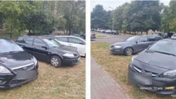У Луцьку муніципали покарали любителів паркуватися на газонах (фото)