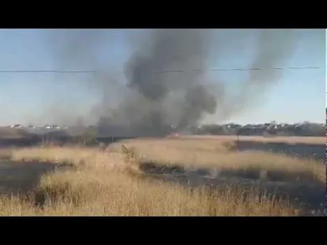 У Луцьку горить Гнідавське болото (відео)