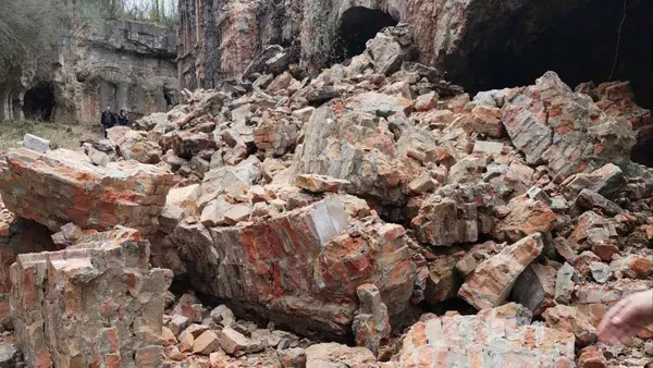 Обвалилася частина знаменитого Тараканівського форту: пам’ятка у критичному стані
