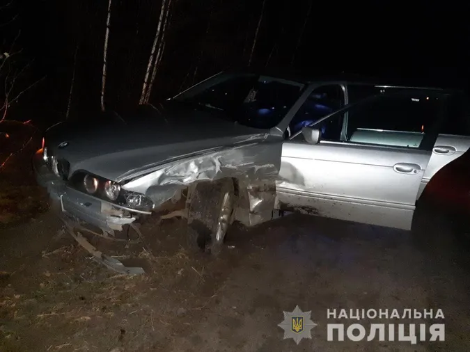У Любешеві не розминулися дві іномарки (фото)