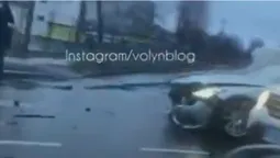 У Луцьку на Ковельській сталася аварія (відео)