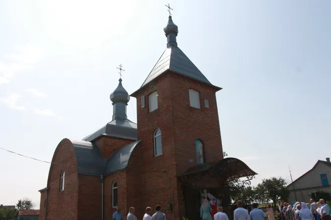 У Клепачеві відбулася перша літургія українською мовою