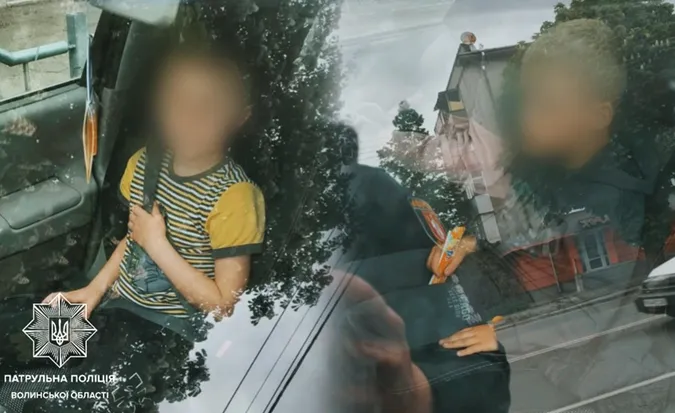 У Луцьку оштрафували чоловіка за їзду без автокрісла