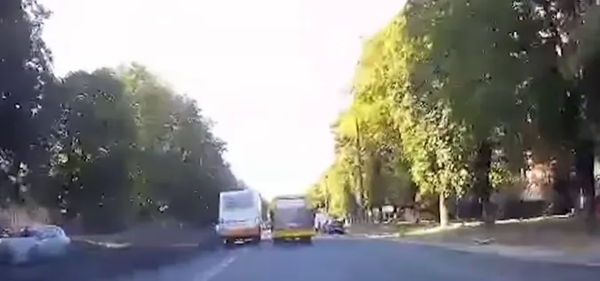 У Луцьку знайшли водія маршрутки, який виїхав на зустрічну смугу руху
