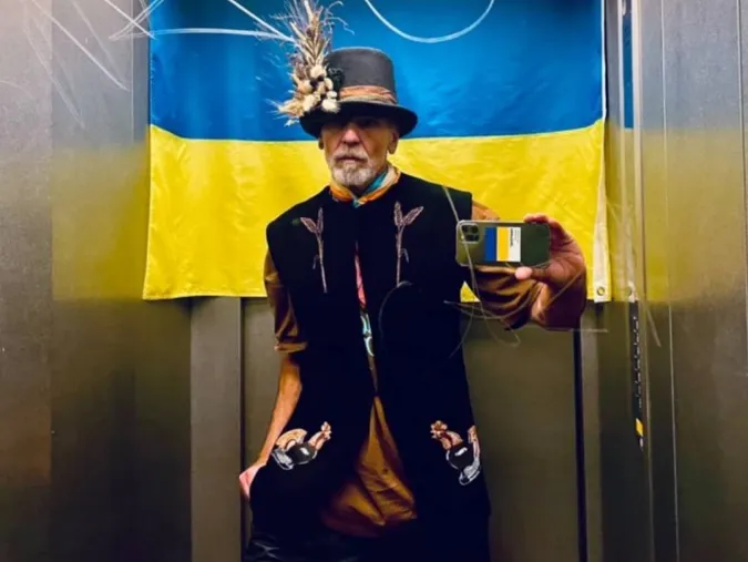 Відомий німецький стиліст «засвітився» у жилетці від луцького бренду (фото)