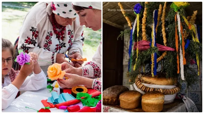 🌸 До 300 паперових квітів на коровай: на Волині зберігають унікальну весільну традицію