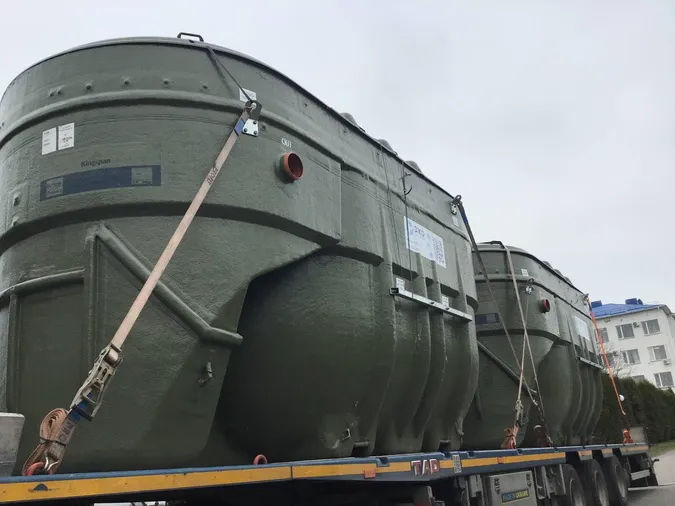 «Кораблі» для каналізації: у селах Луцької громади встановлюють сучасні очисні споруди