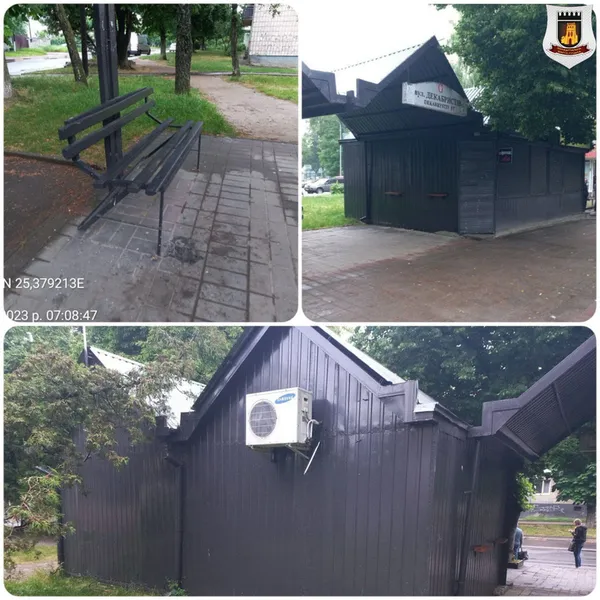 Луцькі муніципали сварилися через «неестетичні» зупинки (фото)