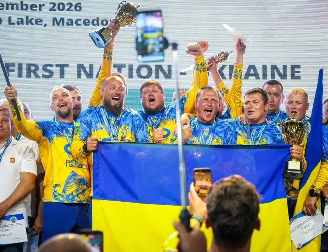 🏆🎣Національна збірна України – абсолютний чемпіон світу з ловлі коропа (фото)