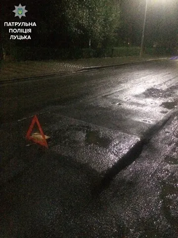 На Волині водії поскаржилися в поліцію на недбалість дорожніх ремонтників 