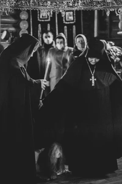 Насельницю скиту в Липлянах постригли в монахині: як це відбувалося (фото)