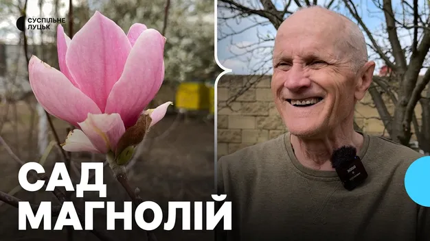 Під Луцьком 74-річний господар вирощує сотні магнолій (фото, відео)