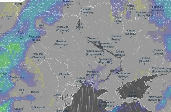 В Україну сунуть снігопади й крижані дощі
