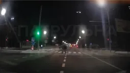 Смішно і не дуже: волинські патрульні показали відео «безсмертних» пішоходів