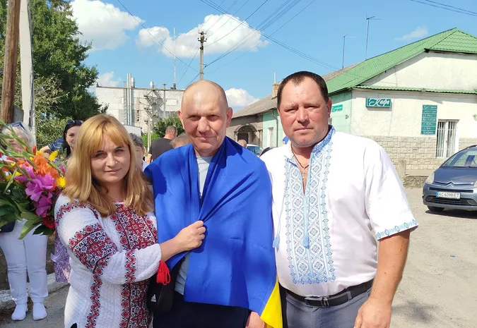 На Волині зустріли Сергія Сагаля, який провів 20 місяців у полоні (фото)