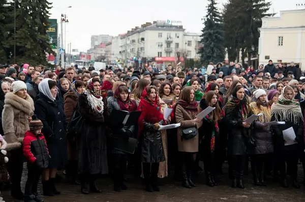 Протестанти Луцька відсвяткували Різдво (фото)
