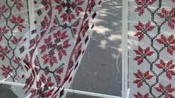 У Нововолинську невідомі понівечили інсталяцію до Дня Незалежності
