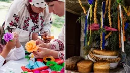 🌸 До 300 паперових квітів на коровай: на Волині зберігають унікальну весільну традицію