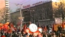 Як Луцьк на першотравневий парад ходив у 80-х роках (ВІДЕО, ФОТО)