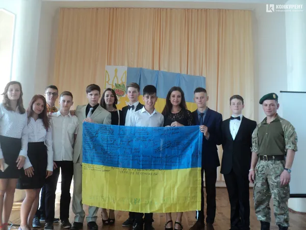 Урок мужності з учасником АТО Олександром Гончаруком