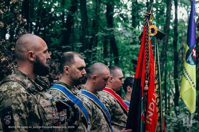 Бійці 14-ї ОМБр отримали державні нагороди (фото)