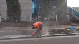 Роблять сквер і бордюри: що коїться на проспекті Волі у Луцьку (фото)