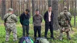 Йшли до кордону: на Волині затримали чотирьох ухилянтів (фото)