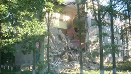 З'явилось відео з місця обвалу стіни коледжу на Волині 