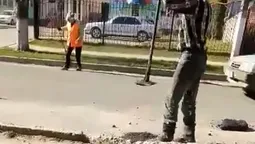 "Нанотехнології": як у Ківерцях ями на дорогах латали (відео)