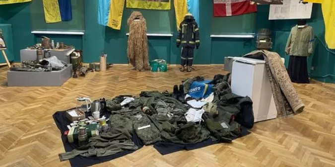 У колекцію волинського музею додались нові експонати з фронту (фото)