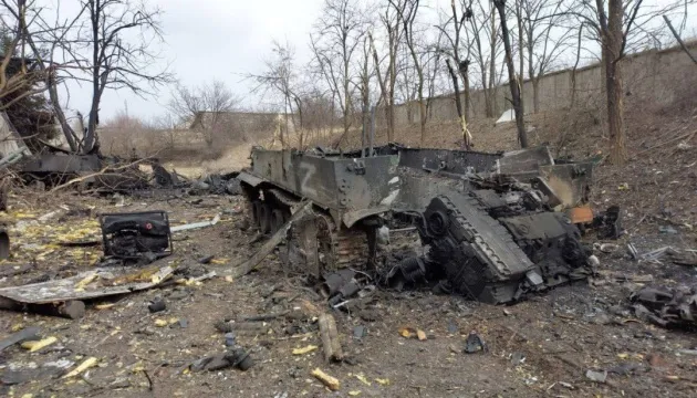 На сході ЗСУ за день знищили близько 300 окупантів, 6 танків та понад 20 БТРів