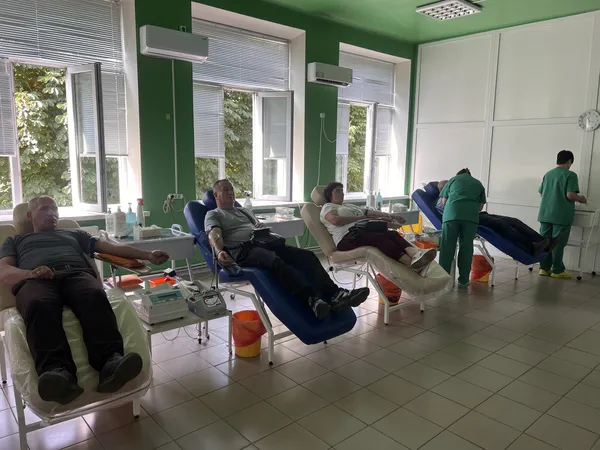 Працівники «Газмережі» здали понад 7 літрів крові для поранених воїнів (фото)