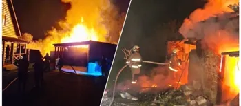 Палав балкон у Ковелі та будинки під Луцьком: за добу волинські рятувальники гасили 5 займань (фото)