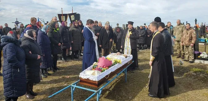 На Волині попрощалися із 51-річним захисником Іваном Байцимом (фото)