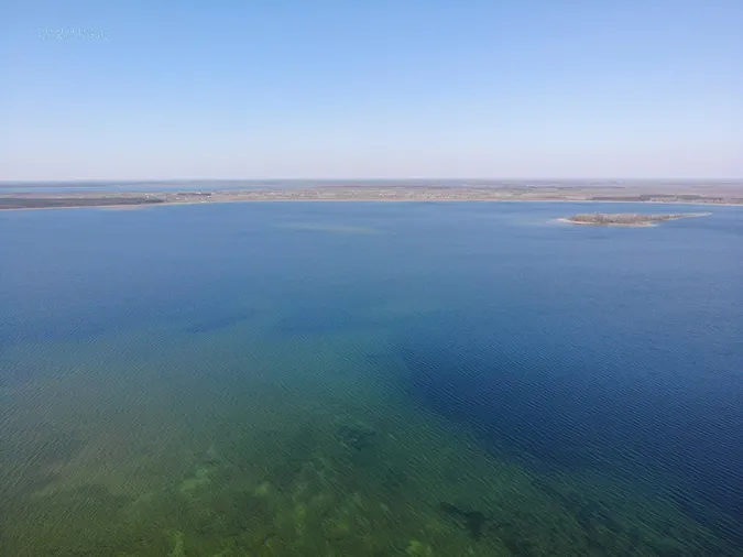 Оновлений пляж і Світязь показали з висоти (фото)