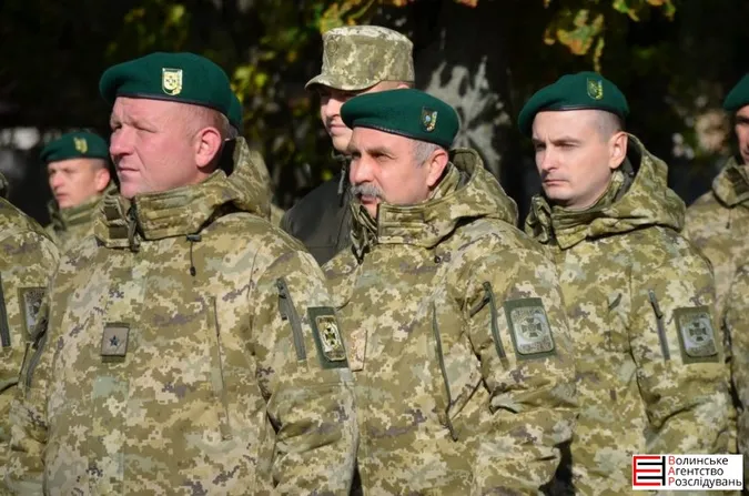 Як у Луцьку прикордонники святкують день Захисника України (фото)
