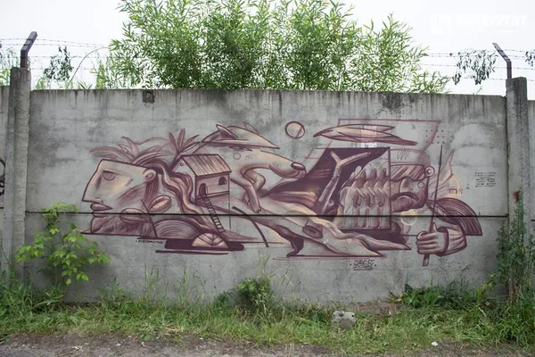 У Луцьку з'явилися нові графіті (фото)