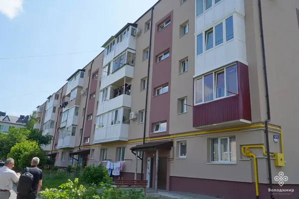 У місті на Волині утеплюють багатоповерхівки завдяки співпраці з Фондом енергоефективності (фото)