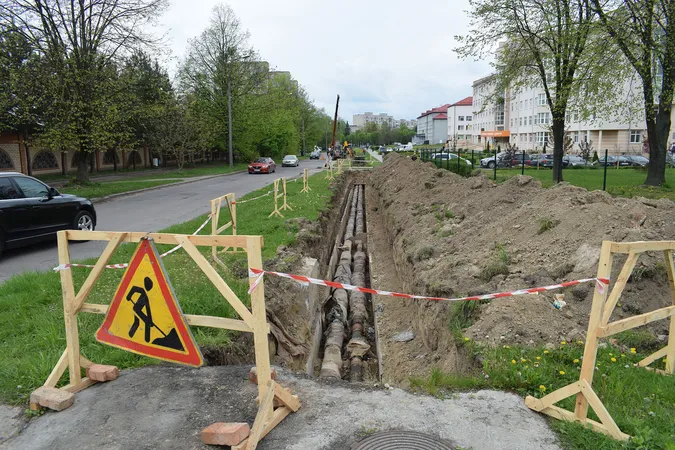 На одній з вулиць Луцька два будинки будуть без гарячої води